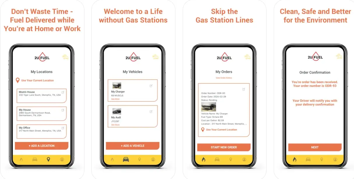 2U Fuel: A Fuel Delivery App